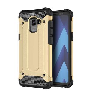 For Galaxy A5 (2018) Magic Armor TPU + PC Combination Case(Gold)
