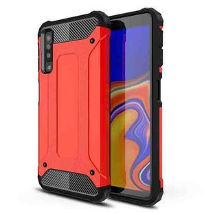 For Galaxy A7 (2018) / A750 Magic Armor TPU + PC Combination Case(Red)