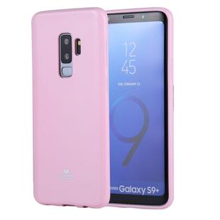 GOOSPERY PEARL JELLY Series for Galaxy S9+ TPU Full Coverage Protective Back Cover Case(Pink)