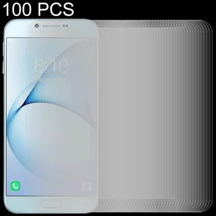 100 PCS 0.26mm 9H 2.5D Tempered Glass Film for Galaxy A8 (2016)