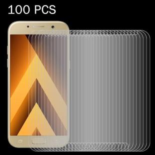 100 PCS for Galaxy A3 (2017) / A320 0.26mm 9H Surface Hardness 2.5D Explosion-proof Tempered Glass Non-full Screen Film