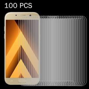100 PCS for Galaxy A5 (2017) / A520 0.26mm 9H Surface Hardness 2.5D Explosion-proof Tempered Glass Non-full Screen Film