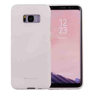 GOOSPERY SOFT FEELING for Galaxy S8 Liquid State TPU Drop-proof Soft Protective Back Cover Case (Grey)