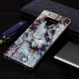 Marble Pattern Soft TPU Case For Galaxy Note9(Grey)