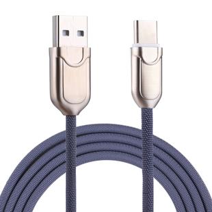 1m 2A USB-C / Type-C to USB 2.0 Data Sync Quick Charger Cable(Blue)