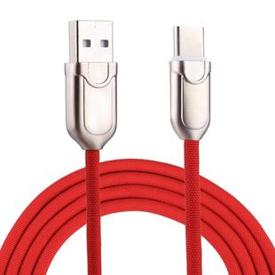 1m 2A USB-C / Type-C to USB 2.0 Data Sync Quick Charger Cable(Red)