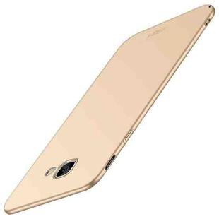 MOFI Frosted PC Ultra-thin Full Coverage Case for Galaxy J4 Plus (Gold)