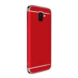 MOFI Three Stage Splicing Full Coverage PC Case for Galaxy A6 (2018) (Red)