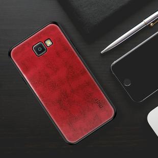 MOFI PC+TPU+PU Leather Protective Back Case for Galaxy J7 Prime 2 (Red)