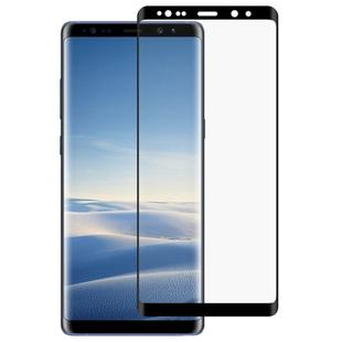 0.3mm 9H Surface Hardness 2.5D Curved Edge Full Screen Full Glue Tempered Glass Film for Galaxy Note8(Black)