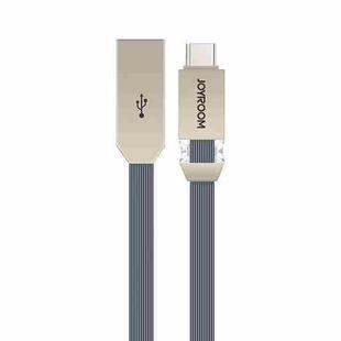 JOYROOM S-M337 1m USB-C / Type-C to USB Data Sync Charging Cable with LED Breathing Lamp, For Galaxy S8 & S8 + / LG G6 / Huawei P10 & P10 Plus / Oneplus 5 / Xiaomi Mi6 & Max 2 /and other Smartphones(Tarnish)