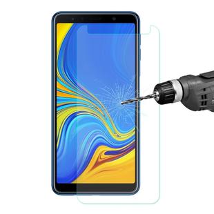 ENKAY Hat-prince 0.26mm 9H  2.5D Curved Edge Tempered Glass Film for Galaxy A7 2018
