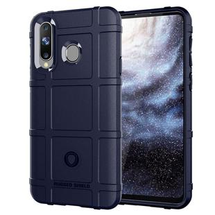 Shockproof Protector Cover Full Coverage Silicone Case for Galaxy A8s(Blue)