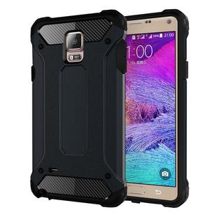 For Galaxy Note 4 / N910 Tough Armor TPU + PC Combination Case(Dark Blue)