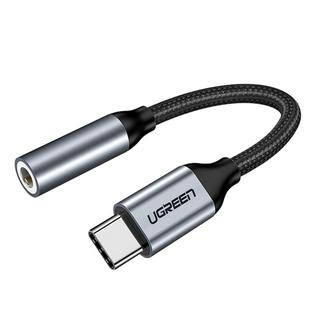 UGREEN 10cm USB-C / Type-C Male to 3.5mm Audio Female Adapter Converter