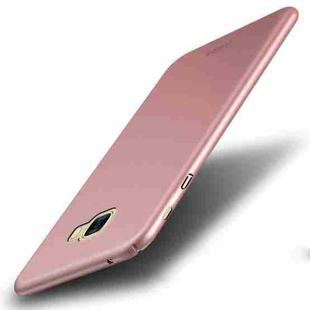 MOFI For Galaxy A5 (2017) / A520 PC Ultra-thin Edge Fully Wrapped Up Protective Case Back Cover(Rose Gold)