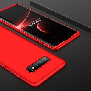 GKK Three Stage Splicing Full Coverage PC Case for Galaxy S10+ (Red)