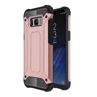 For Galaxy S8 + / G955 Tough Armor TPU + PC Combination Case(Rose Gold)