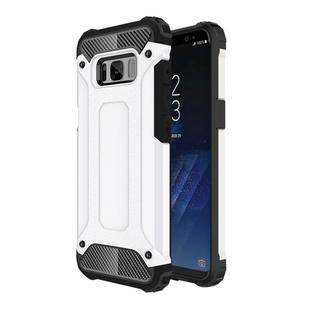 For Galaxy S8 Rugged Armor TPU + PC Combination Case(White)