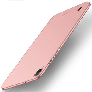 MOFI Frosted PC Ultra-thin Full Coverage Case for Galaxy M10 (Rose Gold)