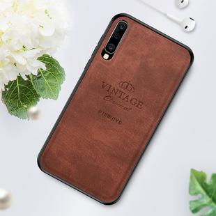 PINWUYO Shockproof Waterproof Full Coverage PC + TPU + Skin Protective Case for Galaxy A70 (Brown)