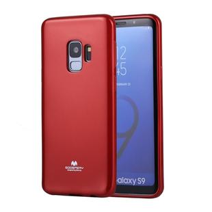GOOSPERY PEARL JELLY Series for Galaxy S9 TPU Full Coverage Protective Back Cover Case(Red)