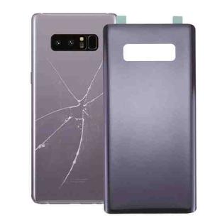 For Galaxy Note 8 Battery Back Cover with Adhesive (Orchid Gray)