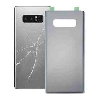 For Galaxy Note 8 Battery Back Cover with Adhesive (Silver)