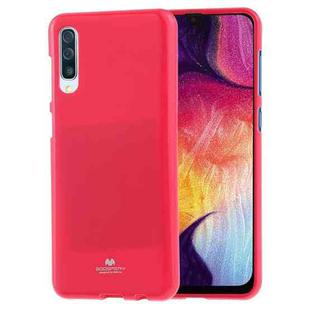 GOOSPERY PEARL JELLY TPU Anti-fall and Scratch Case for Galaxy A50 (Red)