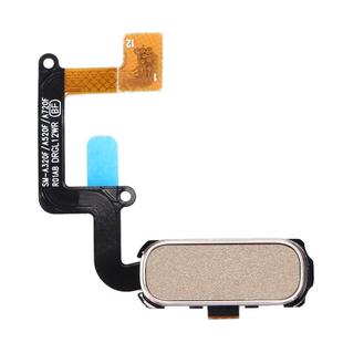 Home Button Flex Cable with Fingerprint Identification for Galaxy A3 (2017) / A320 & A5 (2017) / A520 & A7 (2017) / A720(Gold)