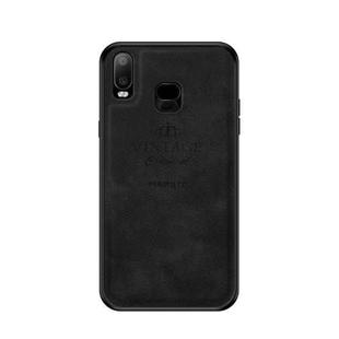 PINWUYO Shockproof Waterproof Full Coverage PC + TPU + Skin Protective Case for Galaxy A6s (Black)