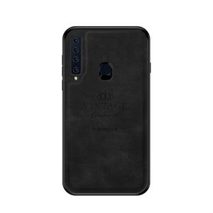 PINWUYO Shockproof Waterproof Full Coverage PC + TPU + Skin Protective Case for Galaxy A9 (2018) / A9s (Black)