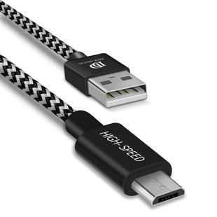 DUX DUCIS 0.25m 2A USB-C / Micro-C  Braided Data Cable