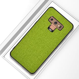 Shockproof Cloth Texture PC+ TPU Protective Case for Galaxy Note9 (Green)