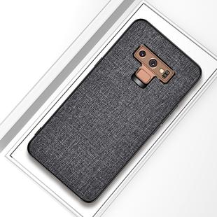 Shockproof Cloth Texture PC+ TPU Protective Case for Galaxy Note9 (Grey)