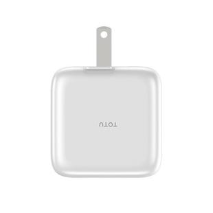 TOTUDESIGN Pure Series 5V 2.1A Dual USB Foldable Power Adapter Travel Charger, US Plug