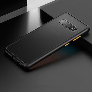 Shockproof  Frosted PC+ TPU Case for Galaxy S10+ (Black)