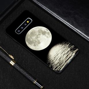 Moon Painted Pattern Soft TPU Case for Galaxy S10e
