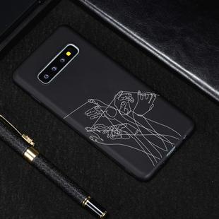 Five Hands Painted Pattern Soft TPU Case for Galaxy S10e
