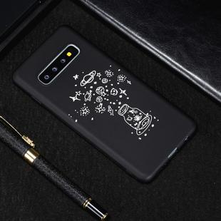 Wishing Bottle Painted Pattern Soft TPU Case for Galaxy S10+