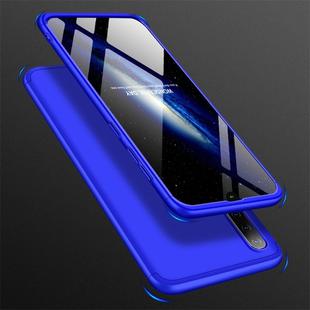 GKK Three Stage Splicing Full Coverage PC Case for Galaxy A50 (Blue)