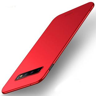 MOFI Frosted PC Ultra-thin Full Coverage Case for Galaxy S10(Red)