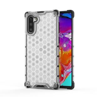 Shockproof Honeycomb PC + TPU Case for Galaxy Note 10 (Transparent)