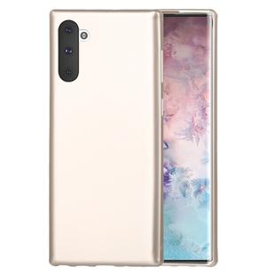 GOOSPERY i-JELLY TPU Shockproof and Scratch Case for Galaxy Note 10(Gold)