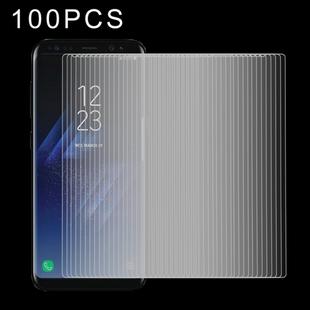 100 PCS for Galaxy S8 0.26mm 9H Surface Hardness Explosion-proof Tempered Glass Screen Film