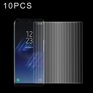 10 PCS for Galaxy S8 + / G9550 0.26mm 9H Surface Hardness Explosion-proof Non-full Screen Tempered Glass Screen Film
