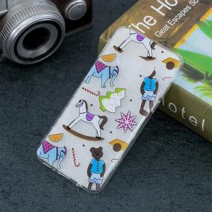 Puppet Toys Pattern Transparent TPU Protective Case for Galaxy S10e