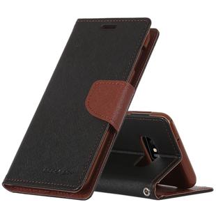 GOOSPERY FANCY DIARY Horizontal Flip PU Leather Case for Galaxy S10e, with Holder & Card Slots & Wallet(Taupe)