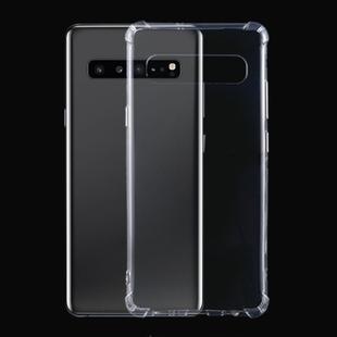 For Galaxy S10 5G Four-Corner Shockproof Ultra-Thin Transparent TPU Case