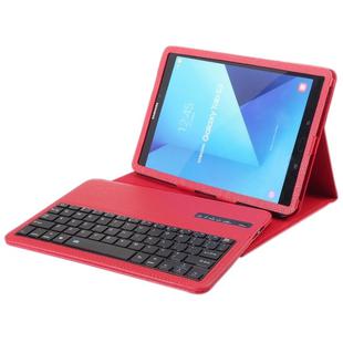 SA860 For Galaxy Tab S6 10.5 inch T860 / T865 Litchi Texture Detachable Bluetooth Keyboard Leather Tablet Case with Stand Function (Red)